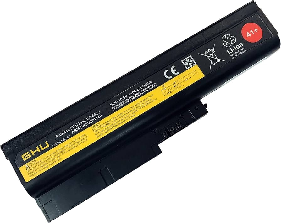 Lenovo ThinkPad Battery 41+ (T420s/T430s/T440/T450/T460) - 44Wh Front Battery