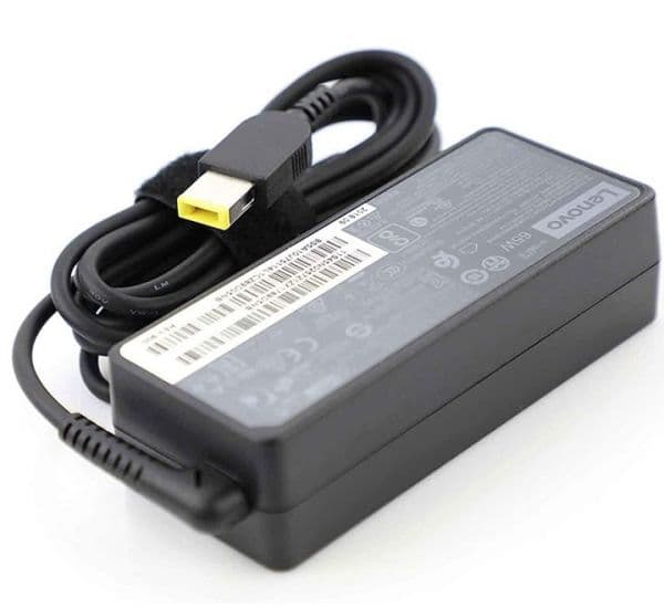 Lenovo 65W AC Adapter (T570/E460/G405/G500) - Rectangular USB-Type Connector