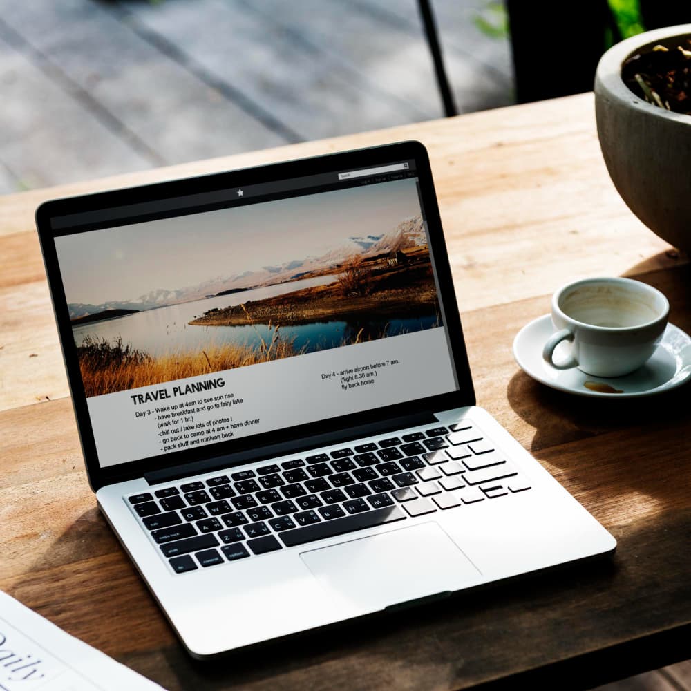 Close up of laptop components